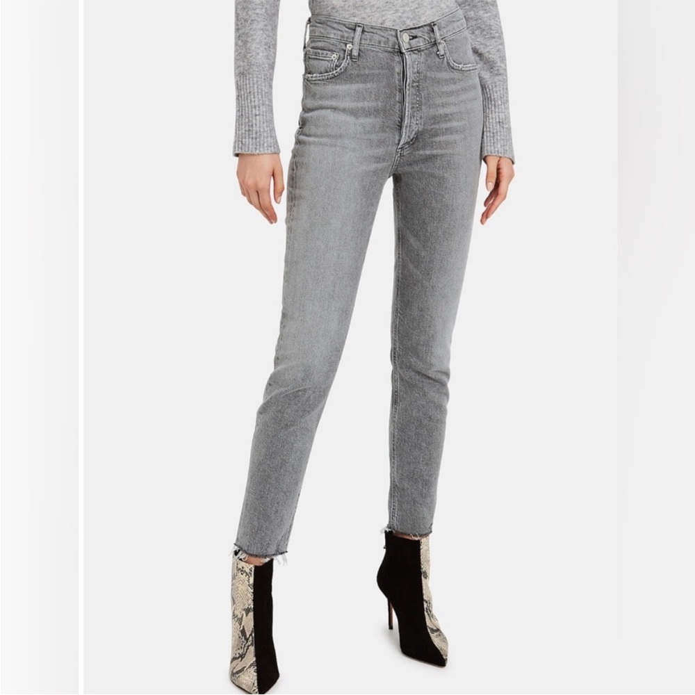 Algode Nico High Rise Button Fly Skinny Jeans Size 27